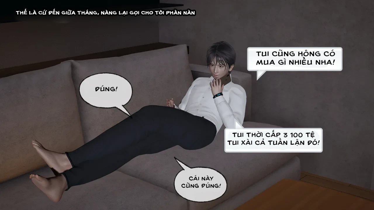 Cô Bạn Gái Tiểu Vy Bị Ngốc Của Tôi. Chap 5.3 : Huynh đệ vạch mặt - Next Chap 6.3